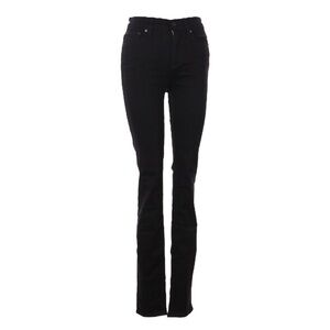 J.Crew 9” High-Rise Toothpick Skinny Jeans Black 26 Tall Stretch Denim H2879